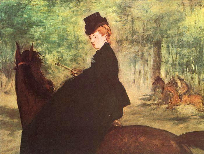 Edouard Manet The Horsewoman China oil painting art